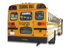 School bus glass and windshield products